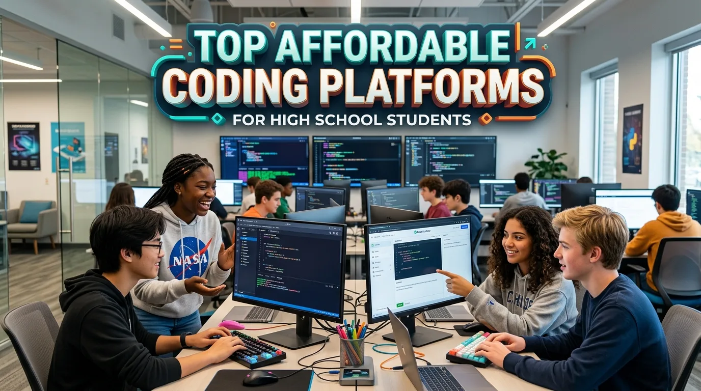 Affordable coding platforms for high school students